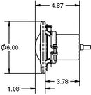 Pentair IntelliBrite® 5G Color LED Spa Light 12V 18W 100' Cord