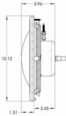 Divad Superbrite Color Underwater Pool Light 40 Watt (Pentair Intellibrite Color Replacement)