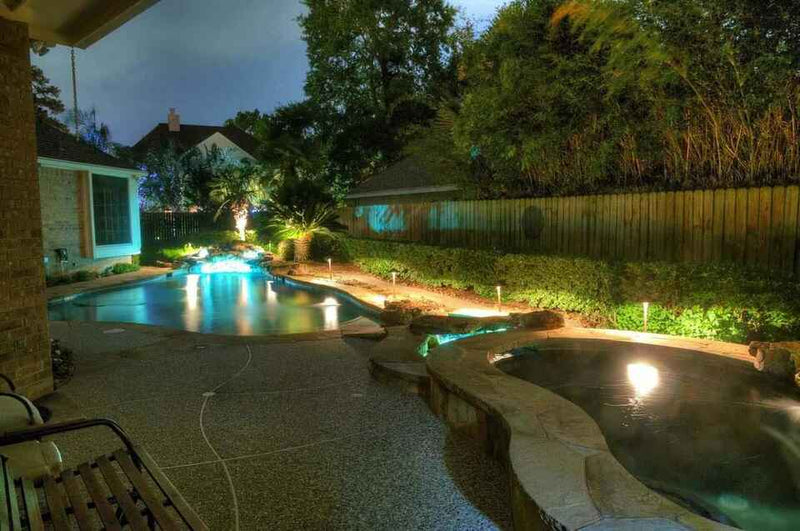 Mik Solutions Underwater Light 170 Solid Brass 7WMR16 LED Bulb Pond Light Submersible Waterfall Pool Fountain Light For Beautiful illumination